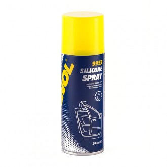 Смазка силиконовая MANNOL 9953 Silicone Spray 200мл (аэр.)