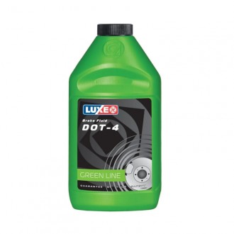 Жидкость тормозная LUXE DOT-4 (флакон) 455гр
