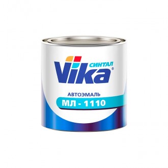 Автоэмаль VIKA МЛ-1110 601 Черная 2кг (банка)